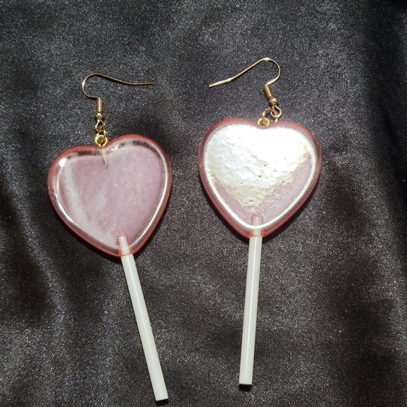 Lollipop earrings - Picture 3 of 4
